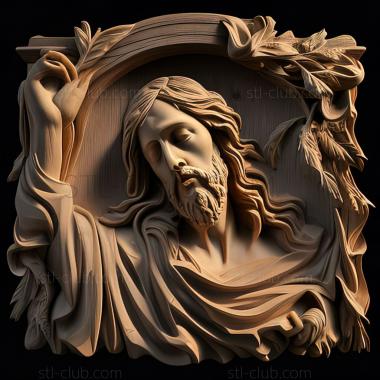 3D model st jesus (STL)